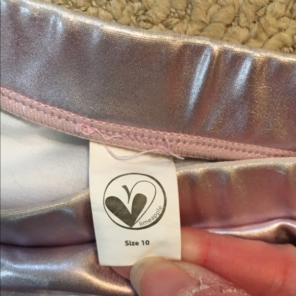 SOLD!!! Limeapple Pink Shimmery Bikini. - Picture 5 of 5